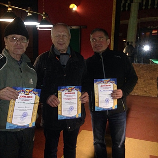 Первенство города Бор по бильярду среди ветеранов 6