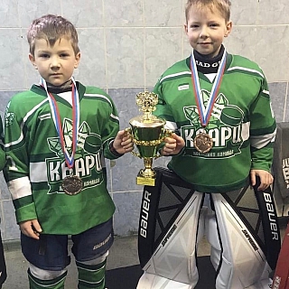 Турнир по хоккею с шайбой прошел на Бору 1