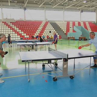 Первенство города Бор по настольному теннису среди ветеранов завершено 3