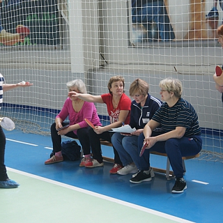 В ФОК «Красная горка» 6 апреля прошел первый день соревнований по настольному теннису среди ветеранов 3