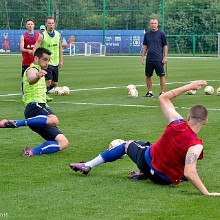 Дмитрий Черышев провёл первую тренировку на территории спортивного центра «Борский» 2