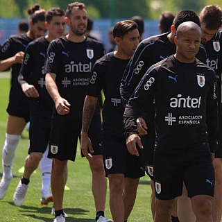 Сборная Уругвая на Бору готовится к встрече с Саудовской Аравией 5