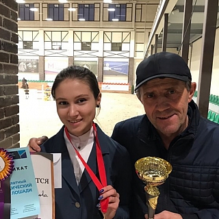 Борчанка Анастасия Прохорова показала лучший результат на Кубке России по конкуру 2