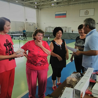 Первенство города Бор по настольному теннису среди ветеранов завершено 4