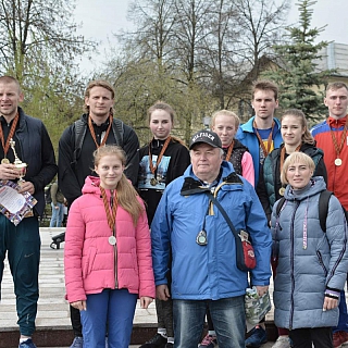 Эстафетный пробег в честь Дня Победы прошел на Бору 7