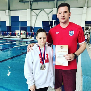 Борская спортсменка приняла участие в Чемпионате России по плаванию 4