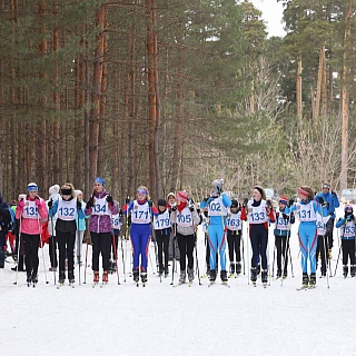 Соревнования по лыжным гонкам "Закрытие сезона"  прошли на Бору 1