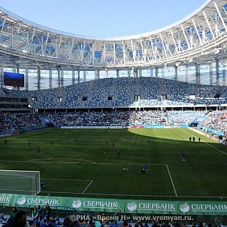 Первый блин не комом: новый стадион «Нижний Новгород» испытали на прочность реальным матчем 7