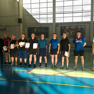 Первенство среди ветеранов по настольному теннису завершено 2