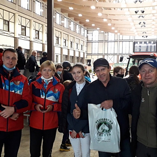 Борчанка Анастасия Прохорова показала лучший результат на Кубке России по конкуру 1