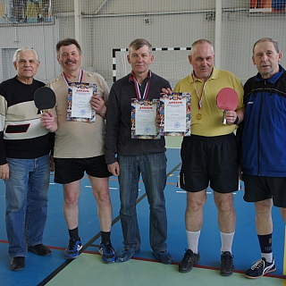 В ФОК «Красная горка» 6 апреля прошел первый день соревнований по настольному теннису среди ветеранов 5