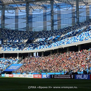 Первый блин не комом: новый стадион «Нижний Новгород» испытали на прочность реальным матчем 1