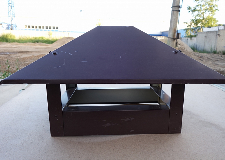 Дымники и колпаки на столбы