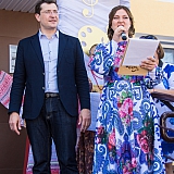 Открытие школы исскуств 61