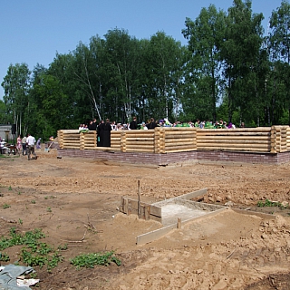 В селе Редькино заложен новый храм 1