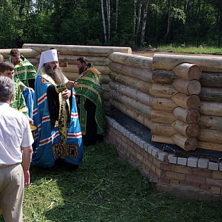 В селе Редькино заложен новый храм 6