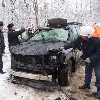 В результате ДТП в Борском районе погибли 5 человек (16+) 8