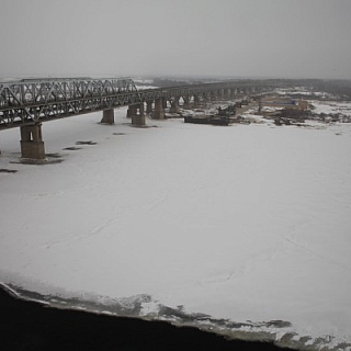 Фото и видеосъемка со строящегося дублера Борского моста 2