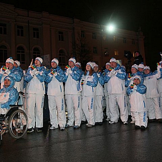 Чаша Паралимпийского огня зажжена в Нижнем Новгороде 17
