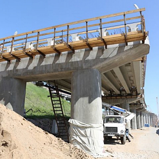 Фото с облета Южного обхода и дублера Борского моста 6