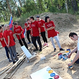 Слёт студенческих палаточных лагерей «Под флагом славы» 226