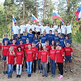 Слёт студенческих палаточных лагерей «Под флагом славы» 303