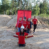 Слёт студенческих палаточных лагерей «Под флагом славы» 262