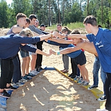 Слёт студенческих палаточных лагерей «Под флагом славы» 200