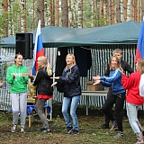 Слёт студенческих палаточных лагерей «Под флагом славы» 83