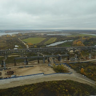 Шанцев опубликовал в блоге фотографии строительства второго Борского моста 1