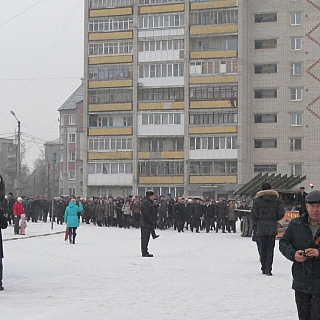 Митинг, посвящённый зажжению вечного огня 11