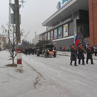 Митинг, посвящённый зажжению вечного огня 4