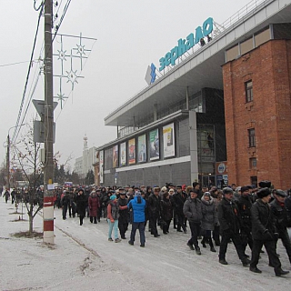 Митинг, посвящённый зажжению вечного огня 8