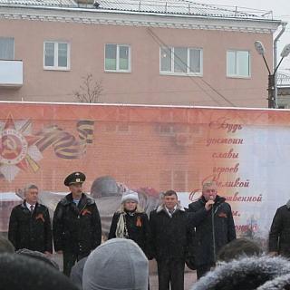 Митинг, посвящённый зажжению вечного огня 15