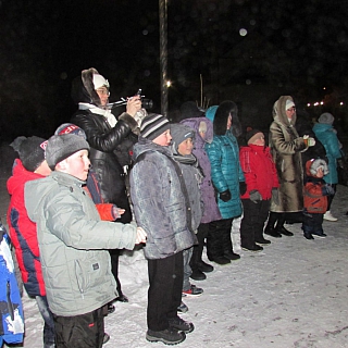 Рождественскую елка в Сергиевской слободе 5