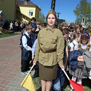 Аллея Славы открылась на Бору 13