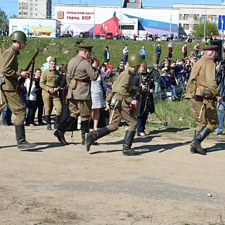Аллея Славы открылась на Бору 14