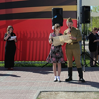 Аллея Славы открылась на Бору 12