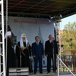 Сегодня наш город посетил Святейший Патриарх Московский и всея Руси Кирилл 1