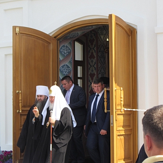 Сегодня наш город посетил Святейший Патриарх Московский и всея Руси Кирилл 4