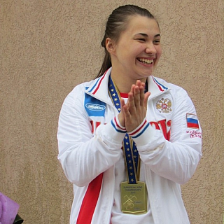 Торжественное поздравление победительницы первенства Европы Анастасии Коляденковой 4