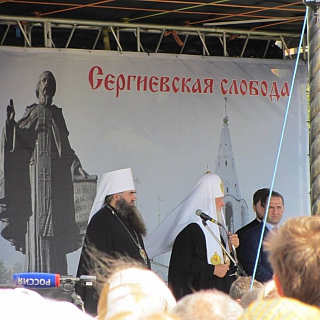 Сегодня наш город посетил Святейший Патриарх Московский и всея Руси Кирилл 8