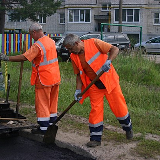 Капитальный ремонт на Большепикинской трассе 1