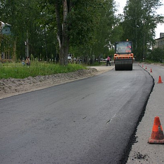 Капитальный ремонт на Большепикинской трассе 4