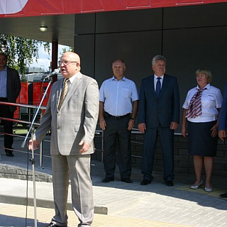 Новое здание железнодорожного вокзала "Моховые горы" открыто 2