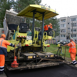 Капитальный ремонт на Большепикинской трассе 2