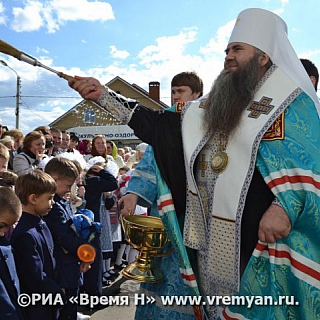 Новое здание православной гимназии имени Дмитрия Донского торжественно открыли на Бору 1 сентября 4