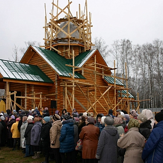Строительство церкви в с.Останкино 3