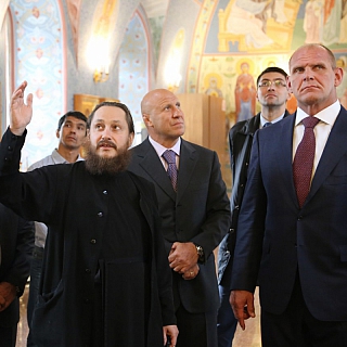 Визит Карелина А.А. Героя России , трехкратного олимпийского чемпиона,депутата Государственной Думы на Борскую землю 4