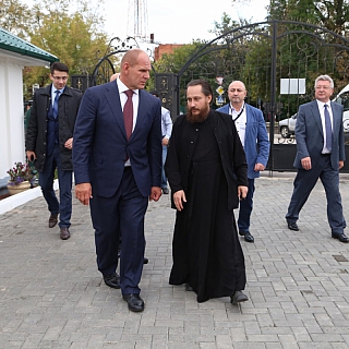 Визит Карелина А.А. Героя России , трехкратного олимпийского чемпиона,депутата Государственной Думы на Борскую землю 2